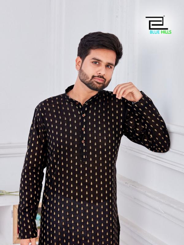 Blue Hills Mens Fancy Designer Kurta Collection